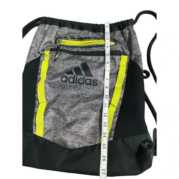 Adidas Sackpack Drawstring Bag Sporty Backpack - Picture 4 of 5